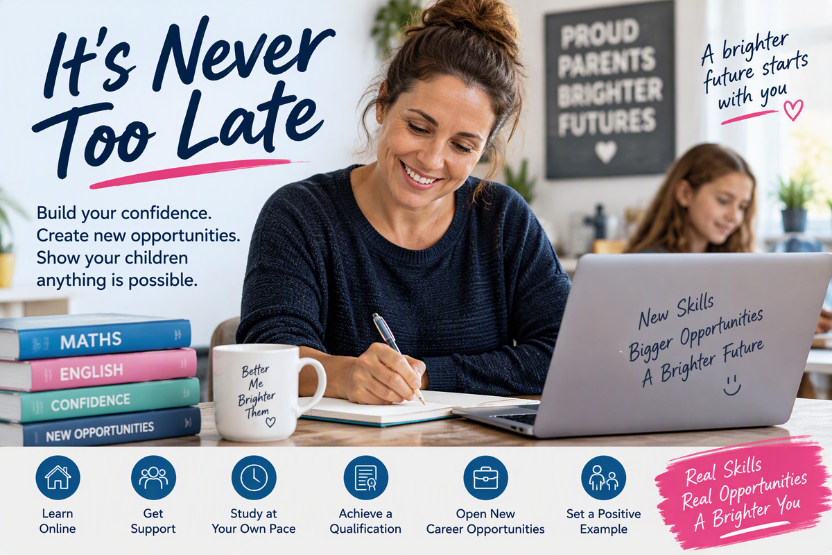 It's Never Too Late: Why More Parents Are Returning to Maths and English Learning
