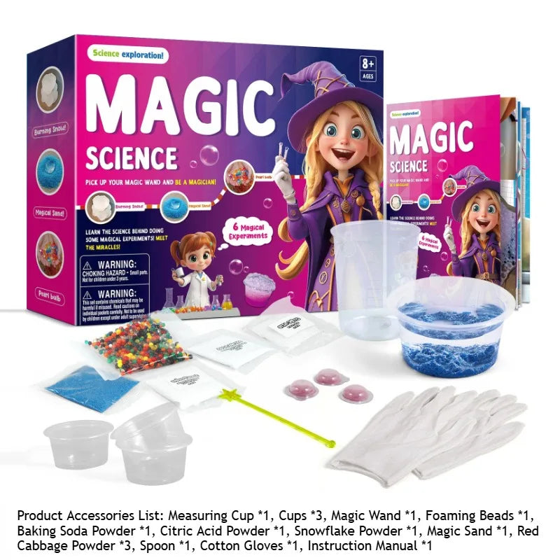 Slime Making Kits Children Science Experiment Toy Foam Glue Slime Diy Handmade Slime Science Experiment