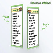 Kids 1000 Sight Words English Educational Cards ESL Teaching Materials Vocabulary Building Montessori Teacher Teaching Aids