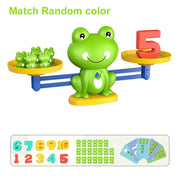 Digital Frog Balance Toy/Scales Math Toys Groove Calligraphy Early Education Puzzle Addition And Subtraction Enlightenment Teach