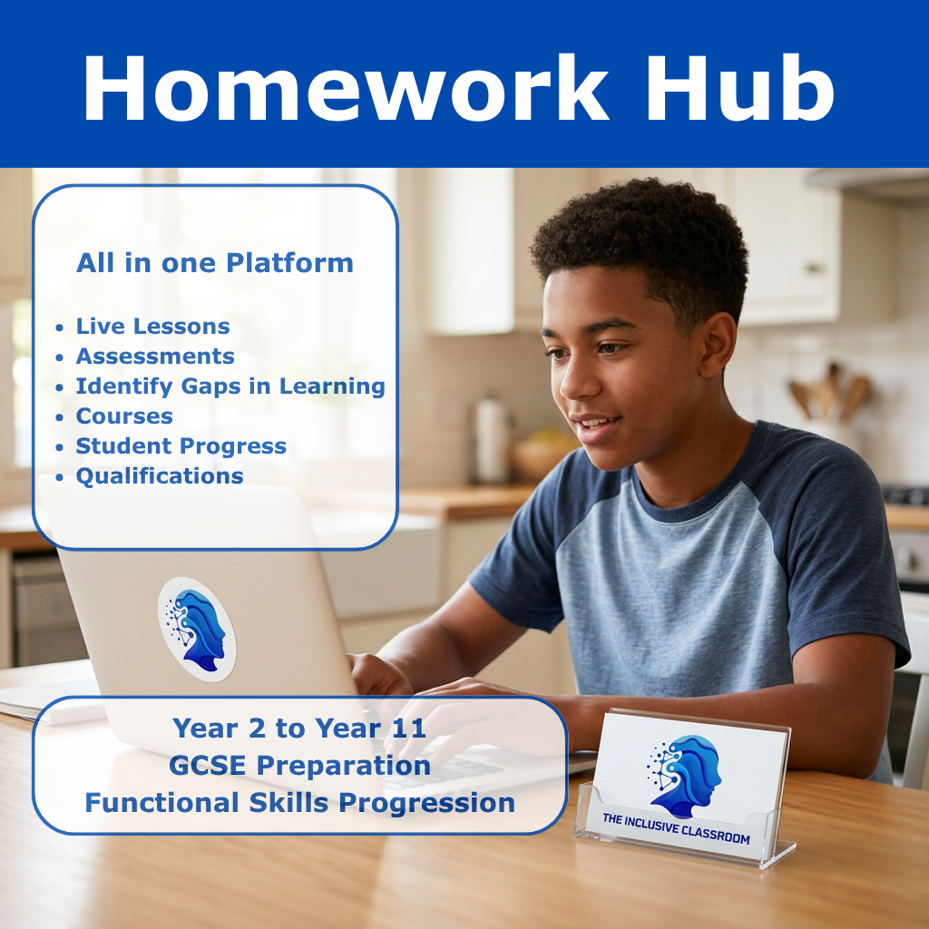 Homework Hub - Personalised Learning Pathways & GCSE Readiness Support