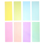 8pcs Guided Reading Helper Strips Color Overlay Bookmarks for Students Learning Tools for Dyslexia Support
