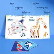 kids doodle book learning activity